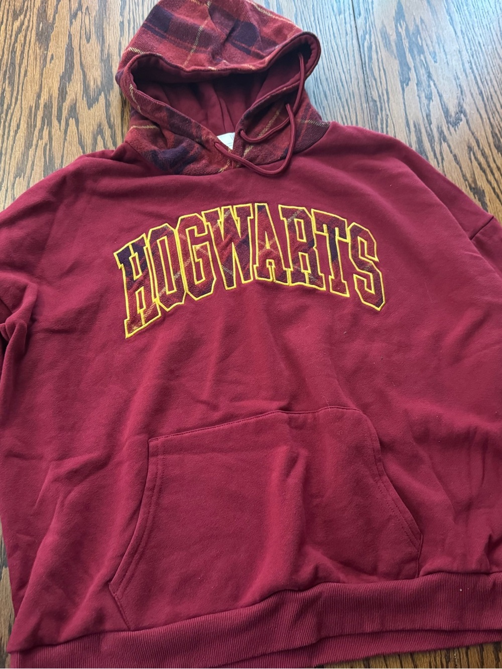 Women’s Harry Potter Hogwarts XXL Pullover Hoodie Pockets Drawstring Hooded